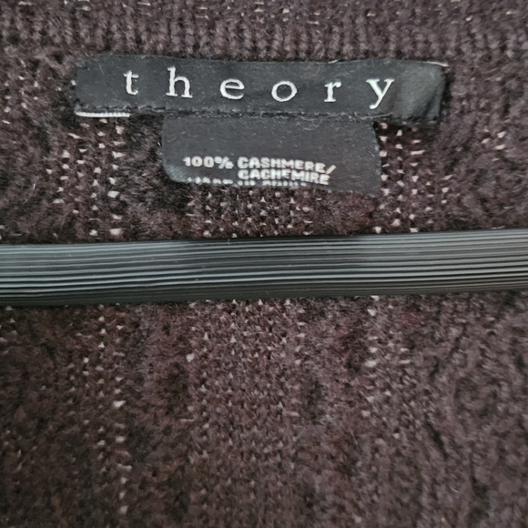 Brown Theory Cashmere Fisherman Knit Sweater - Picture 5 of 5